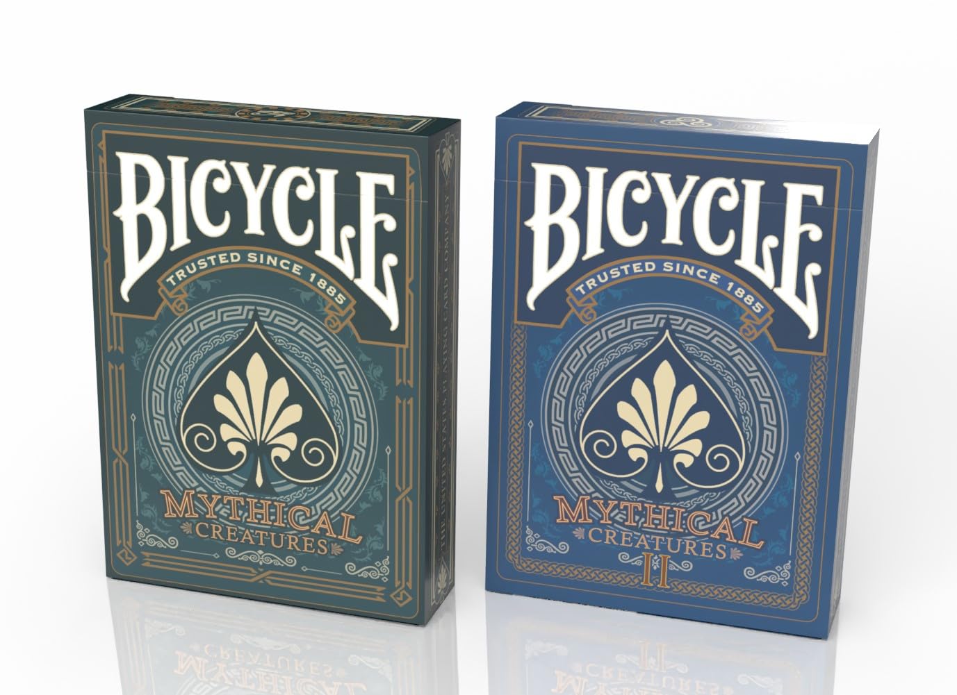 Amazon.com: Bicycle Mythical Creatures 1 and 2 Playing Cards Set
